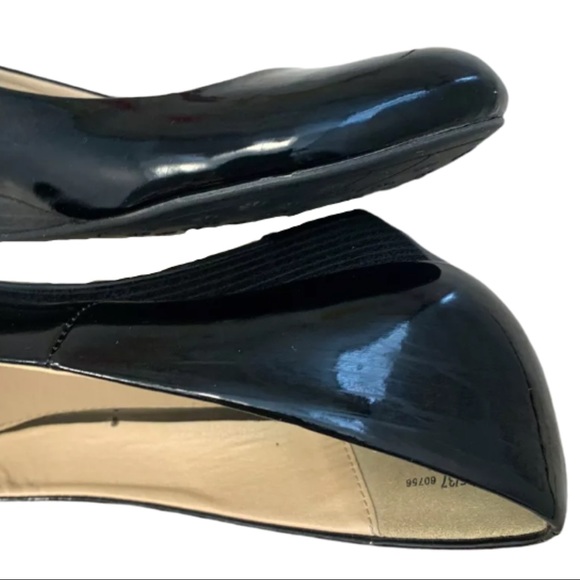 🎀 CL by Laundry “Marcie” Black Patent Wedge - Picture 9 of 13